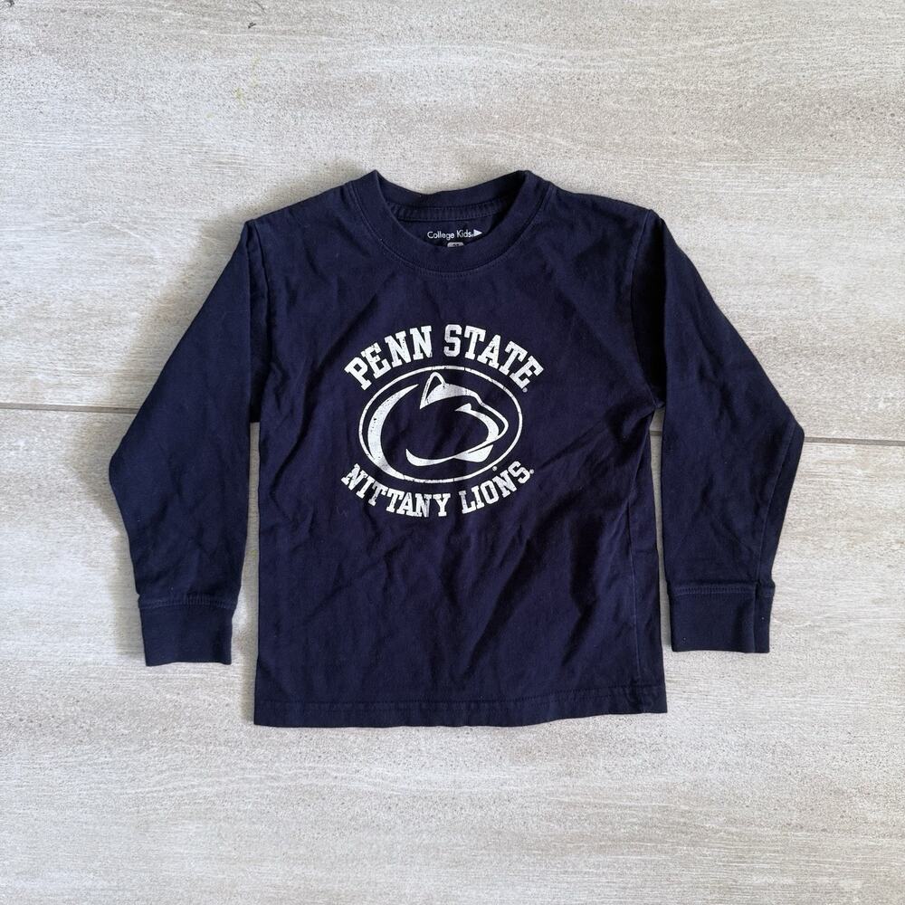 USED COLLEGE KIDS PENN STATE LONG SLEEVE SHIRT SZ 3T KIDS! - 0343